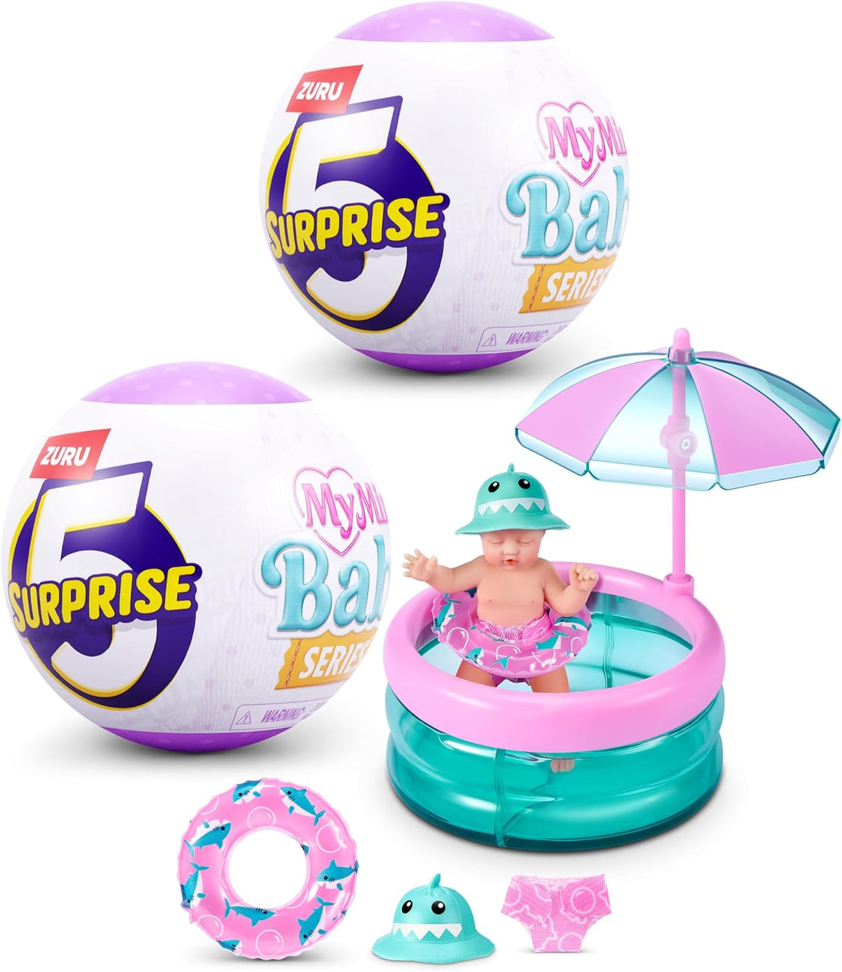 ZURU 5 Surprise My Mini Baby Series 2 Capsule-1 PCS-77707GQ2