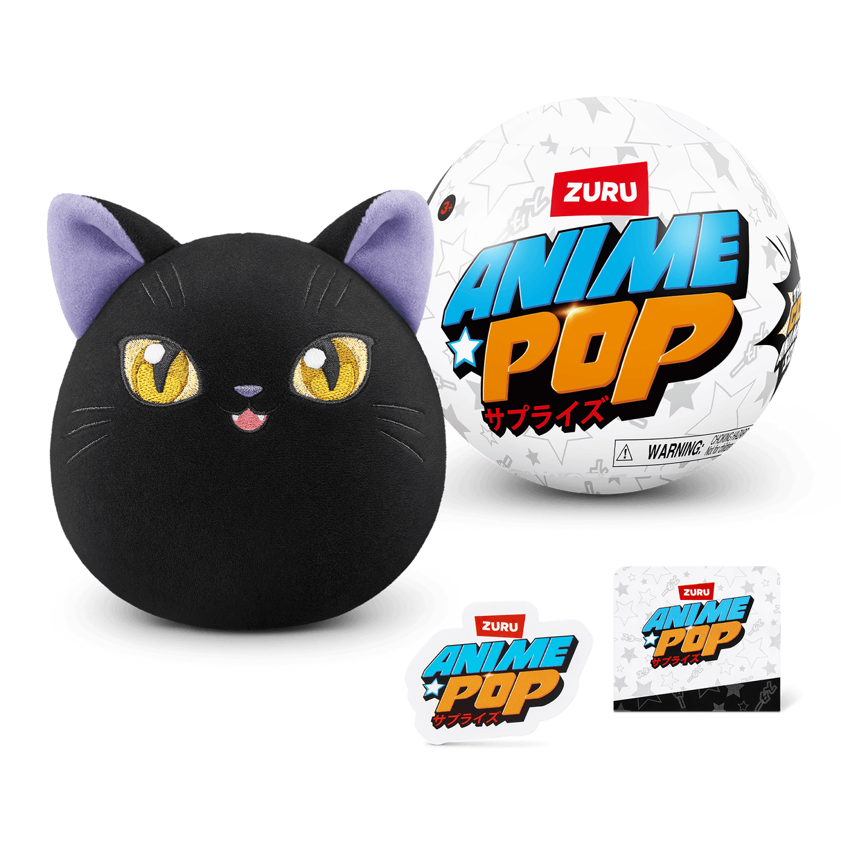ZURU 5 Surprise Anime Pop Series 1-Capsule 5" Plush-1 PCS-77491GQ1