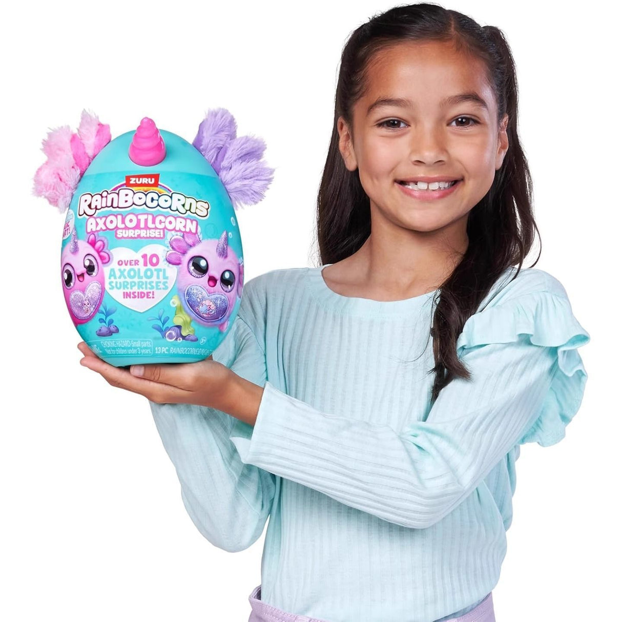 ZURU Rainbocorns Axolotlcorn Surprise Collectible Plush Toy 92120TQ2
