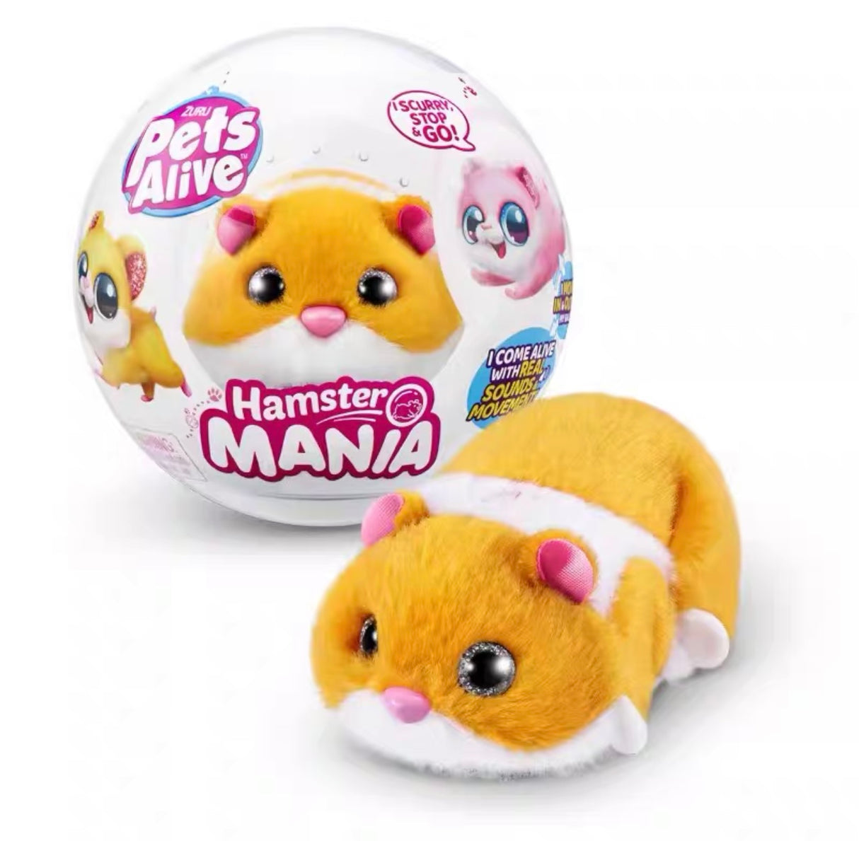 ZURU Pets Alive Hamstermania Electronic Pet 9543GQ1
