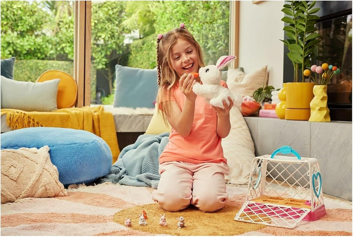 Zuru mama & baby surprise series bunny open box 9554