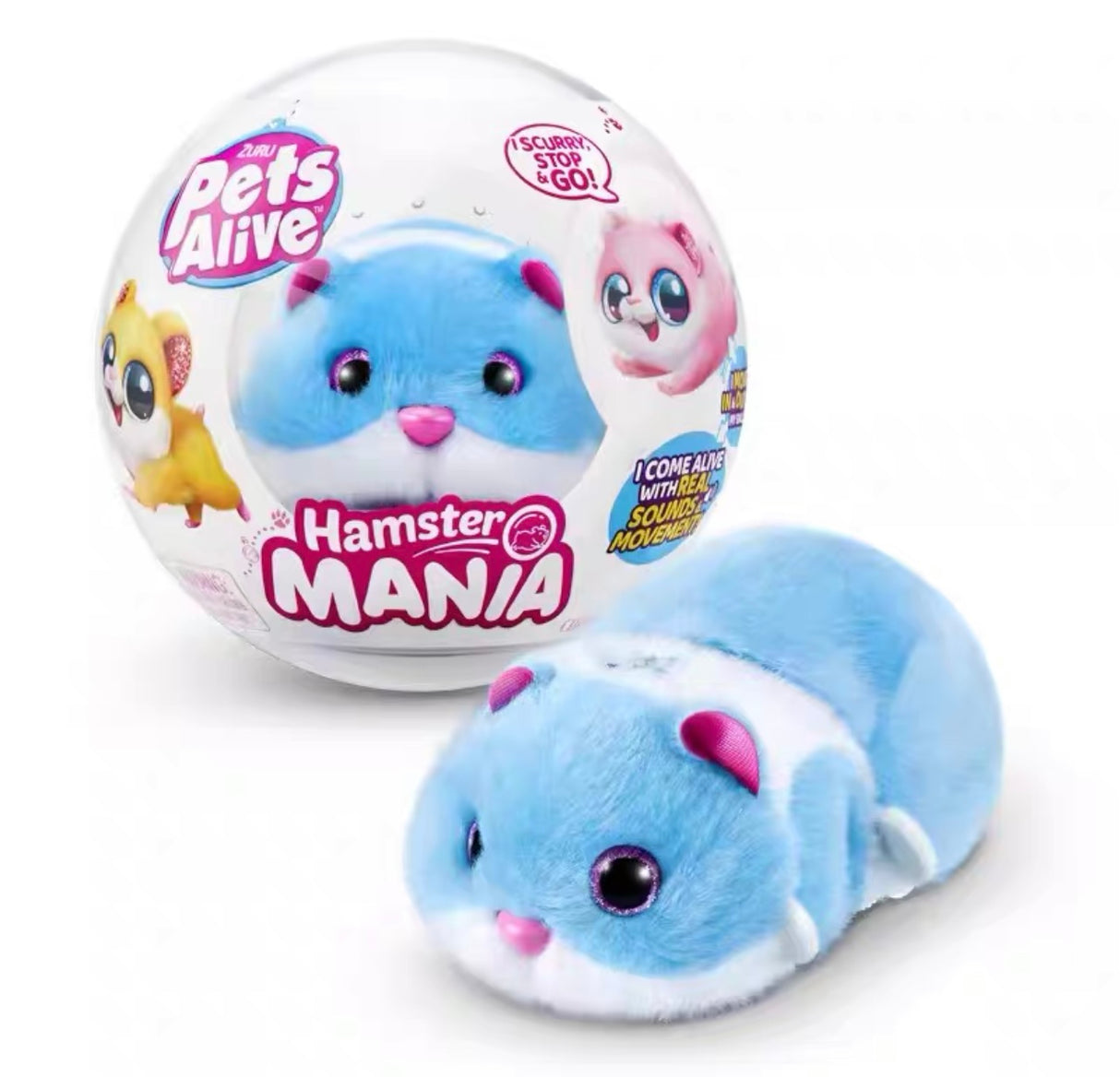ZURU Pets Alive Hamstermania Electronic Pet 9543GQ1