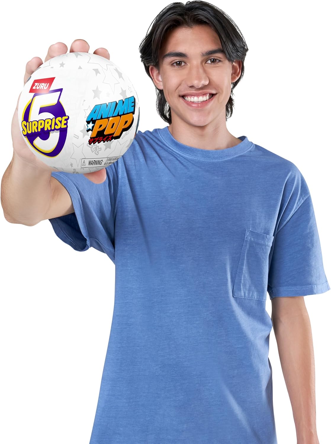 ZURU 5 Surprise Anime Pop Series 1-Capsule 5" Plush-1 PCS-77491GQ1