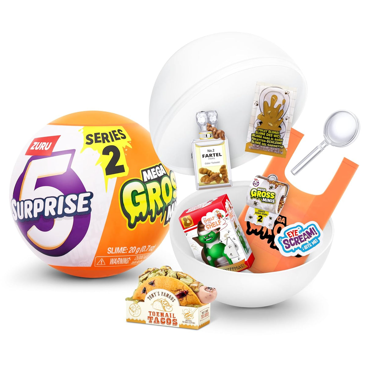 ZURU 5 Surprise Mega Gross Minis Series 2 Capsule-1 PCS-77567GQ2