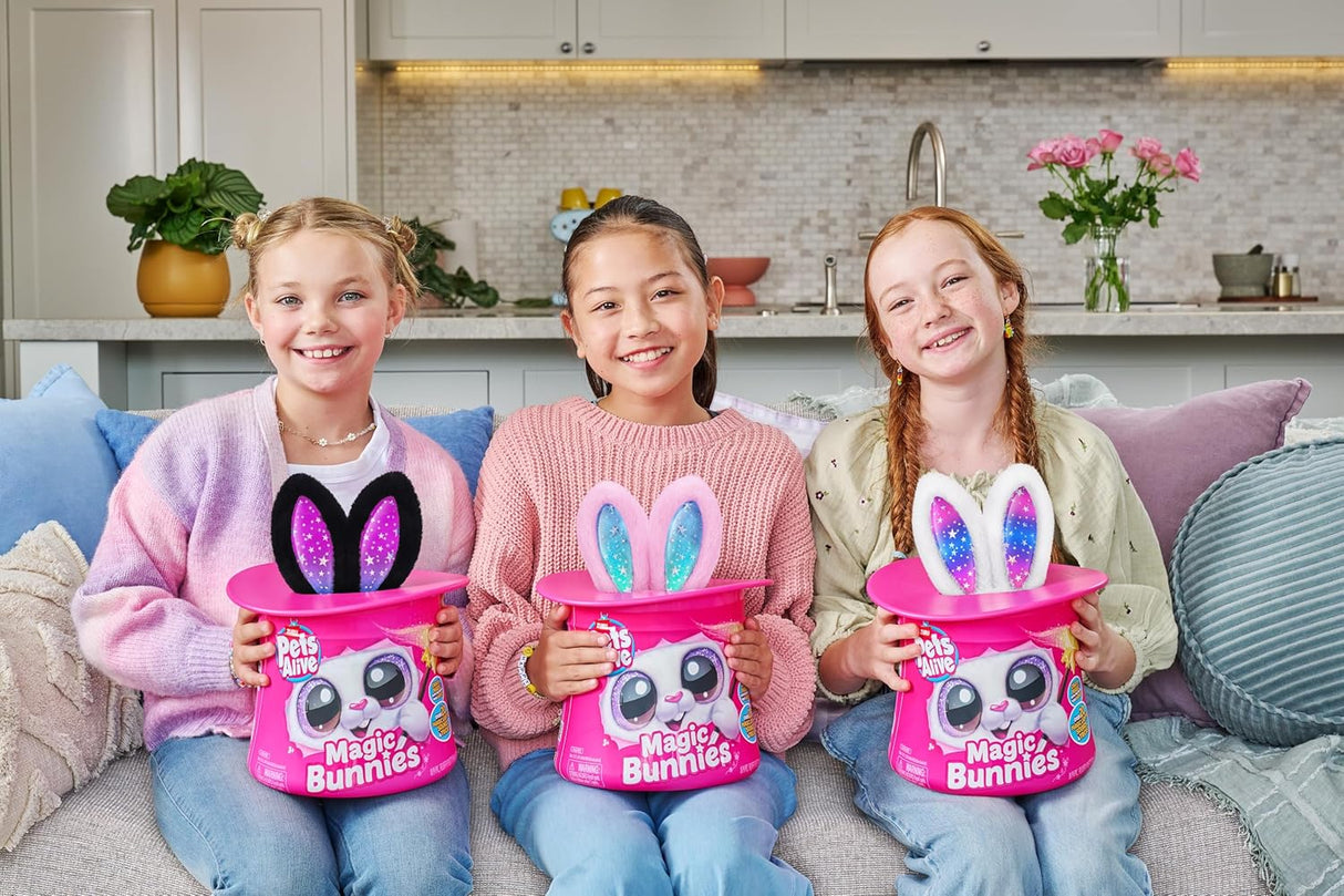 ZURU Pets Alive Magic Bunnies Electronic Plush 9549