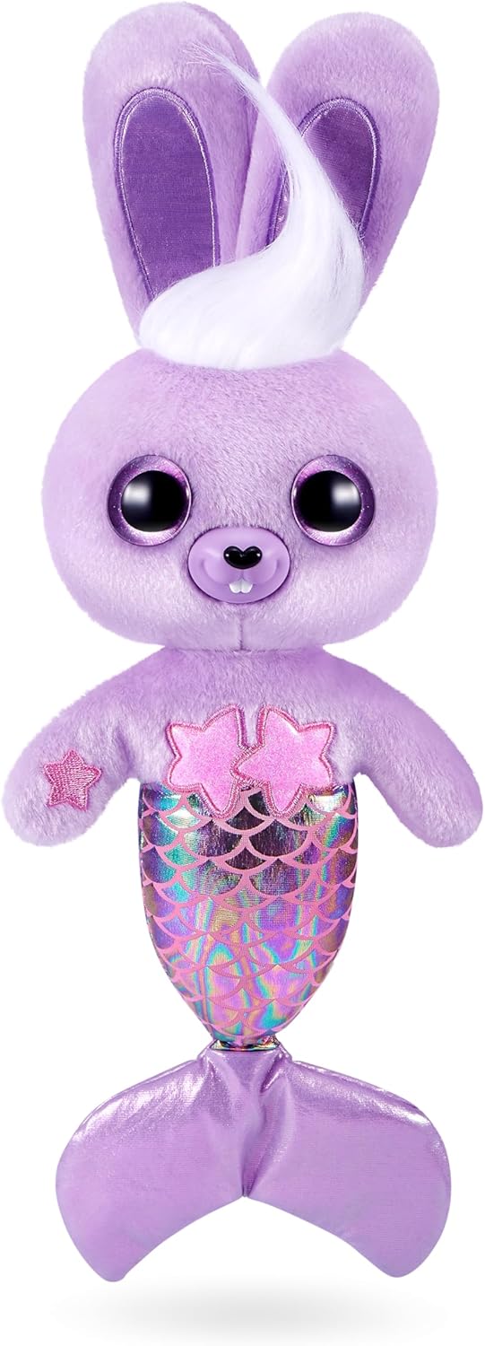 ZURU Pets Alive Furmaids Mermaid Plush Interactive Lights Sounds 9555
