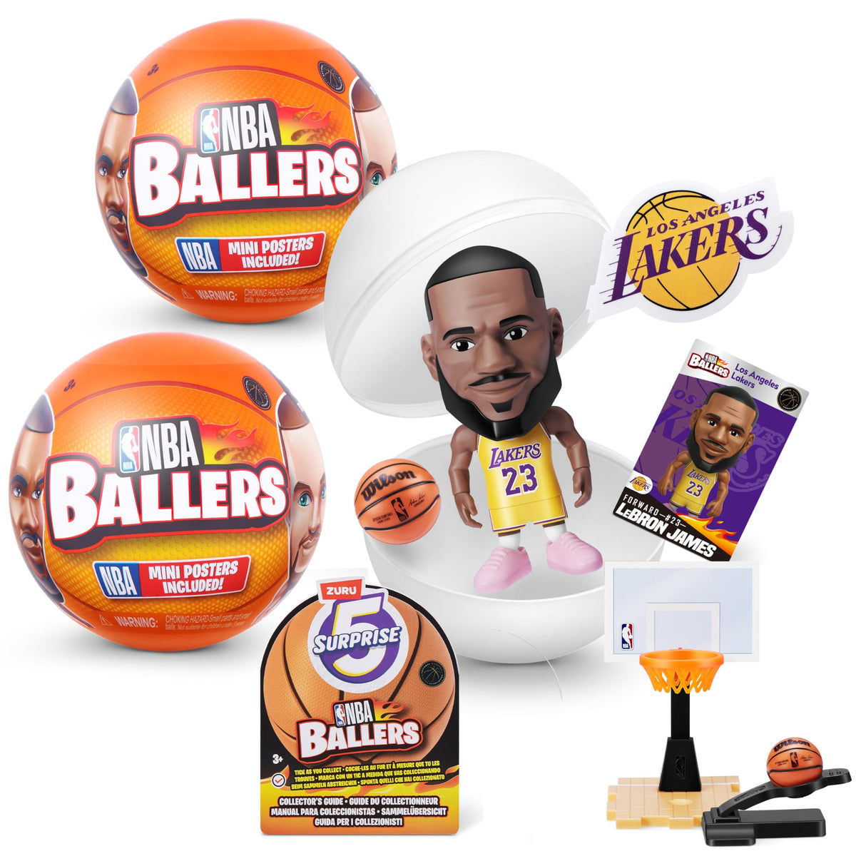 ZURU 5 Surprise NBA Ballers Series 1 Capsule-1 PCS-77490