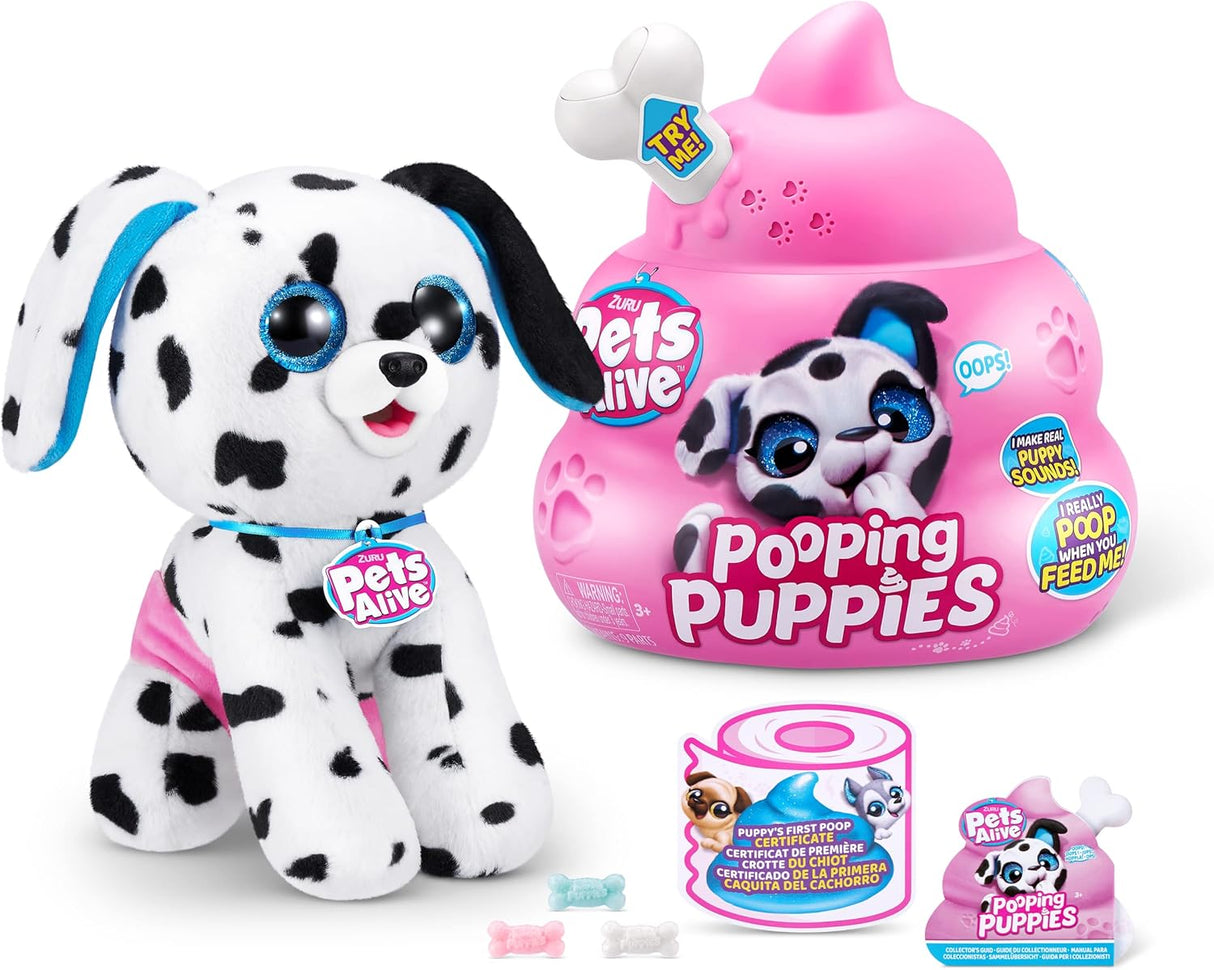 ZURU Pets Alive Pooping Puppies (Pug) 9542