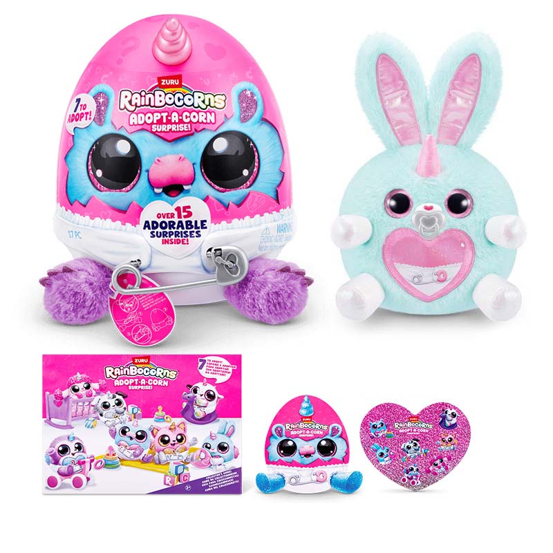 ZURU rainbocorn adopt a corn surprise series 1 Collectible Plush 92105