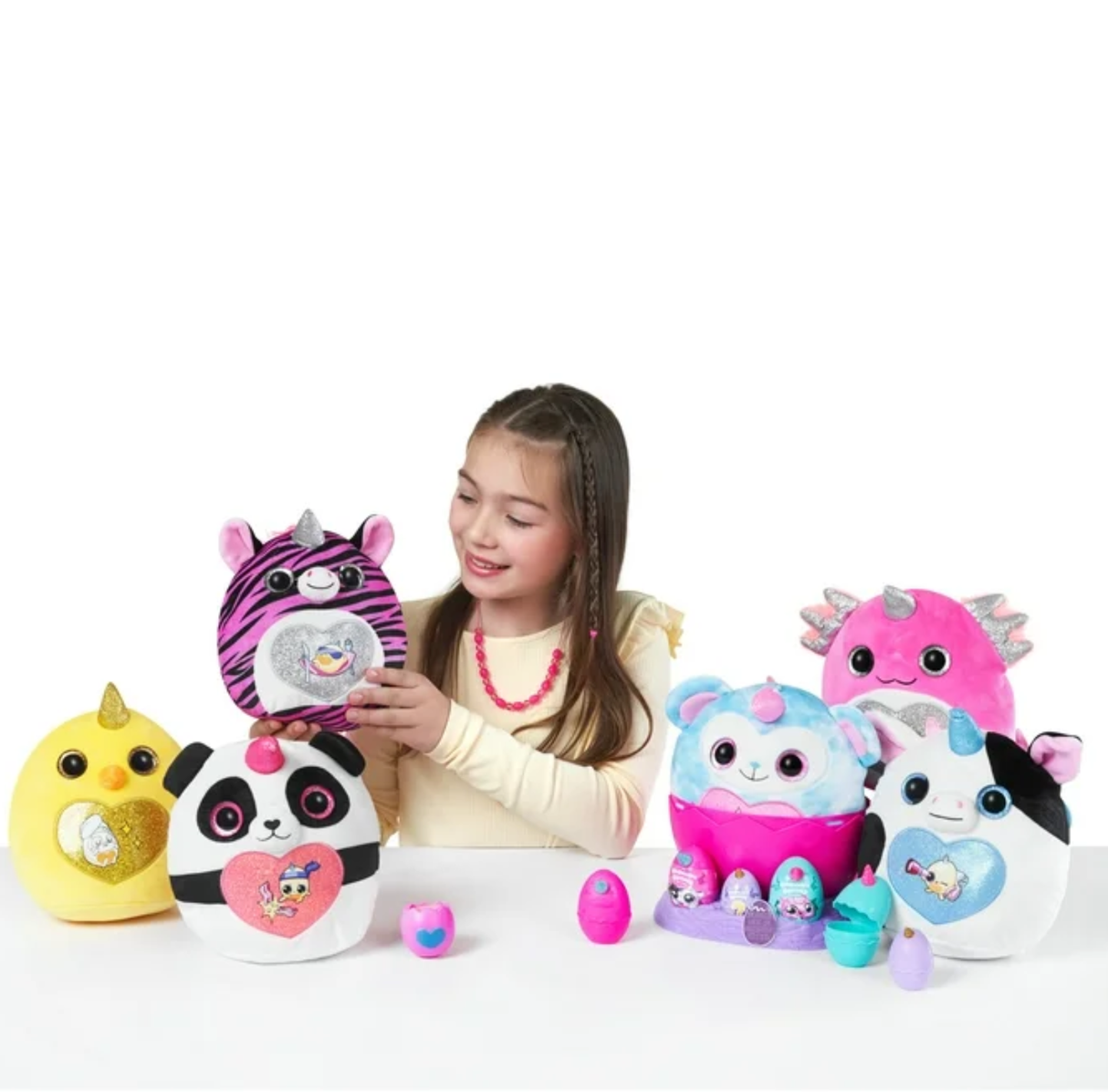 ZURU RAINBOCORNS-EGGZANIA MINI -SERIES 1 PLUSH SOFT SMALL