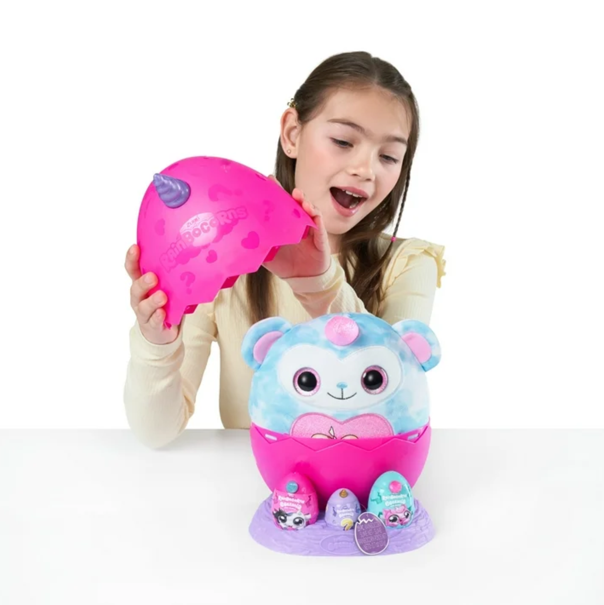 ZURU RAINBOCORNS-EGGZANIA MINI -SERIES 1 PLUSH SOFT SMALL