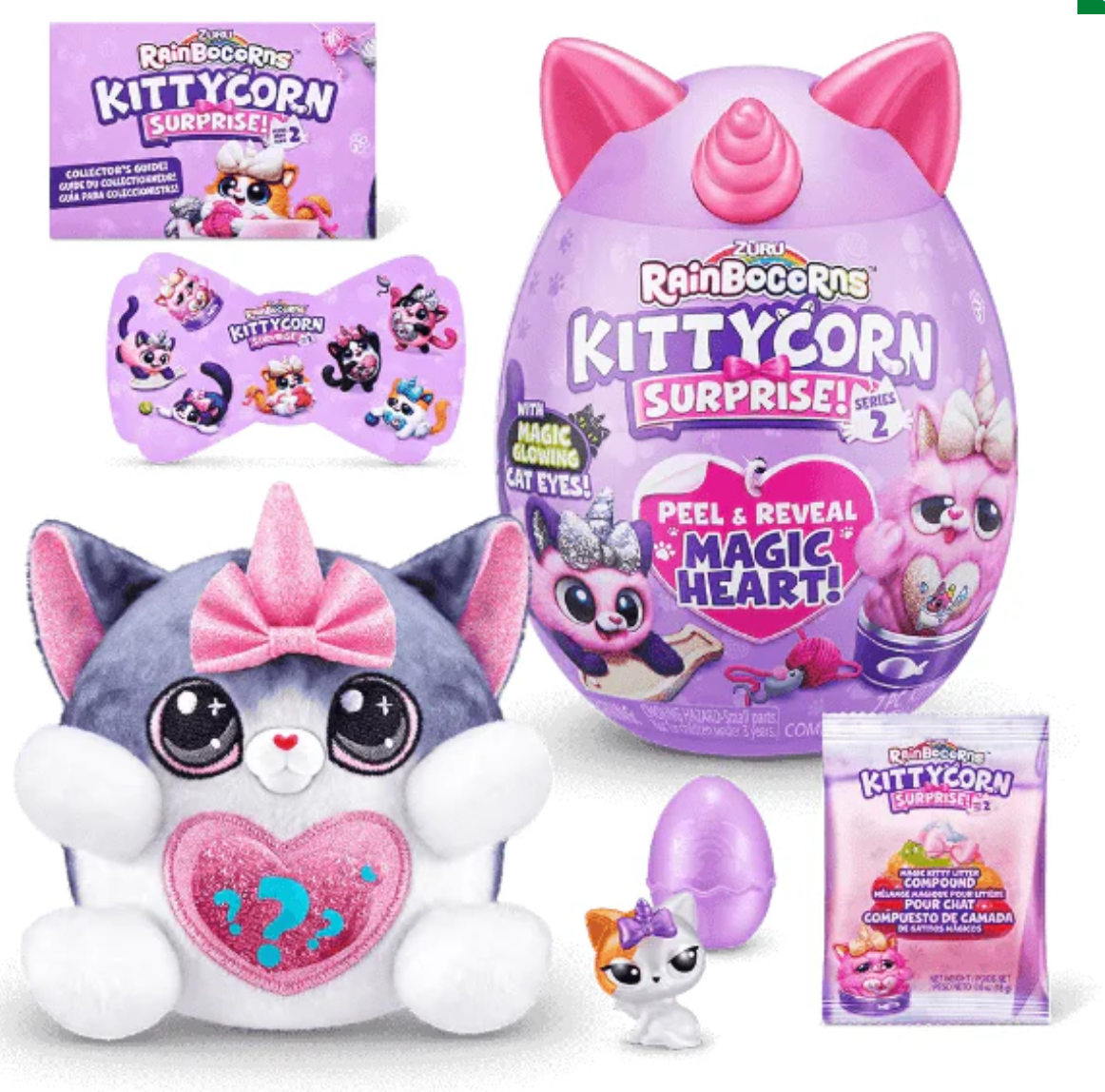 RAINBOCORNS-KITTYCORN SURPRISE-SERIES 7 Plush Small 9279SQ1