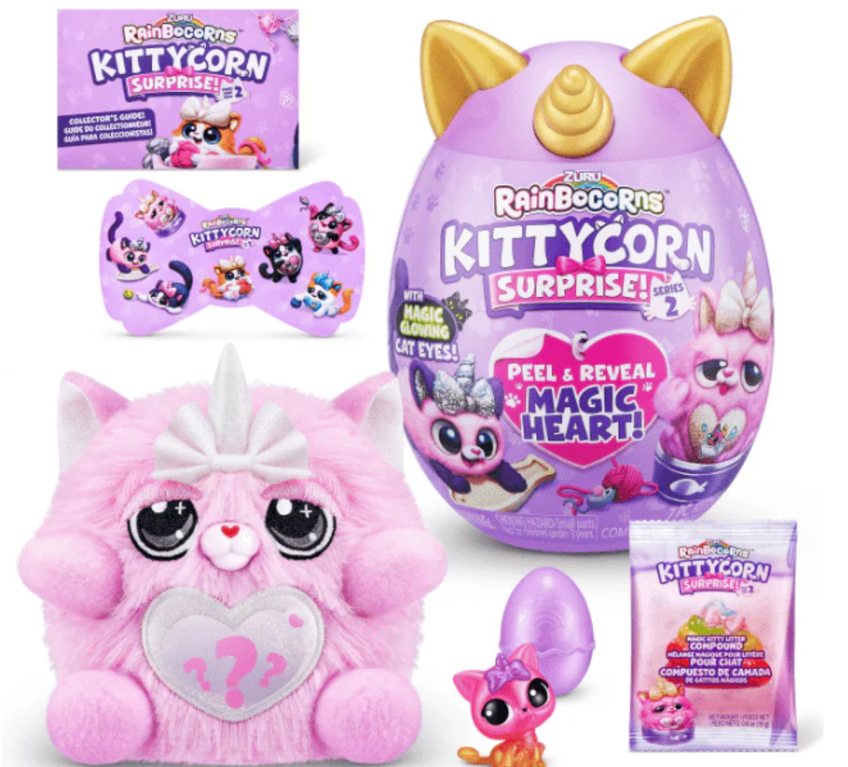 RAINBOCORNS-KITTYCORN SURPRISE-SERIES 7 Plush Small 9279SQ1