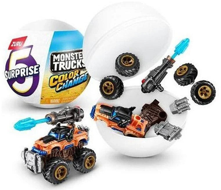 ZURU 5 Surprise Monster Trucks Series 3 Capsule-1 PCS-77594GQ2