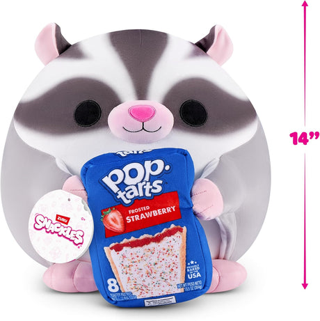 ZURU Snackles Licensed Series 3- 8 inch and 14 inch Plush- 1 PCS [77690TQ1]