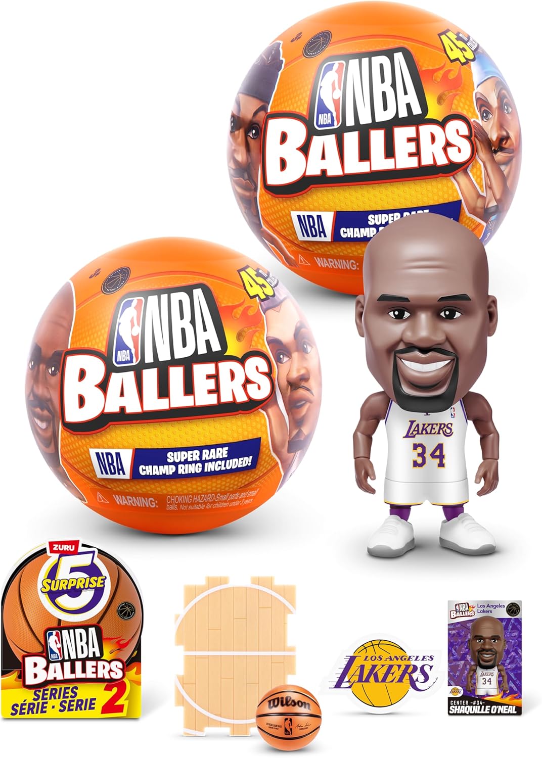 ZURU 5 Surprise NBA Ballers Series 2 Capsule-1 PCS-77678