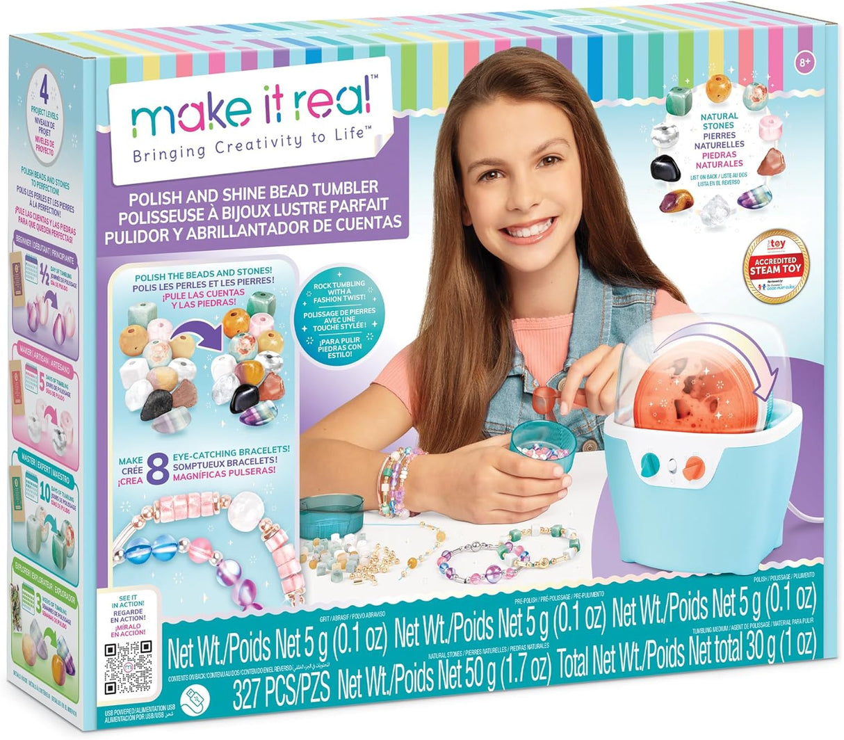 Make It Real - Polish and Shine Deluxe Bead Tumbler - [1811]