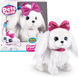 ZURU Pets Alive Lil' Paw The Walking Puppy Interactive Plush Pet 9531