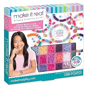 Make It Real Heishi Bead Kit - Vibrant Colors - Creative Beading Set - [1743]