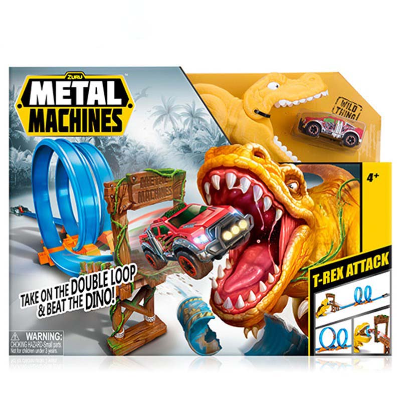 ZURU METAL MACHINES-Playset-Series 1 T-Rex Bulk 6702