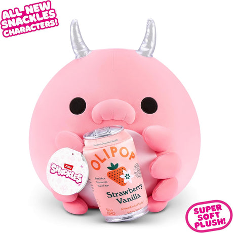 ZURU Snackles Licensed Series 3- 8 inch and 14 inch Plush- 1 PCS [77690TQ1]