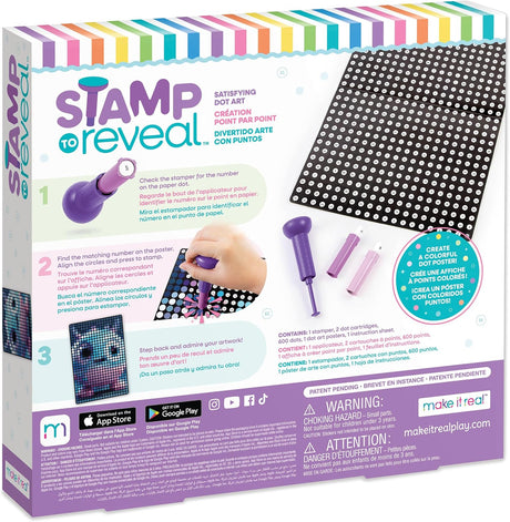 Make it real Stamp To Reveal Single (Ast of 3 styles - Puff, Glow, Unicorn) - [1471]