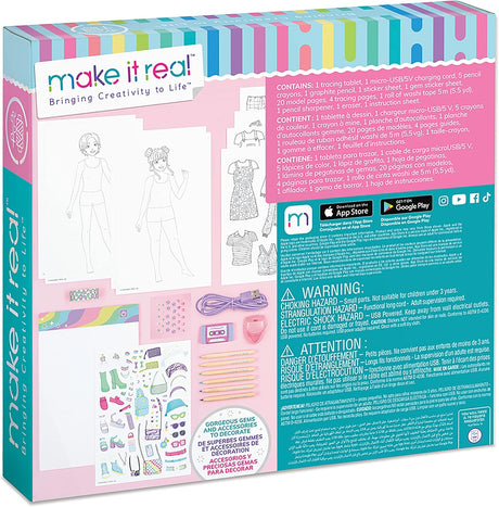 MAKE IT REAL LED Fashion Sketching Light Board-3503