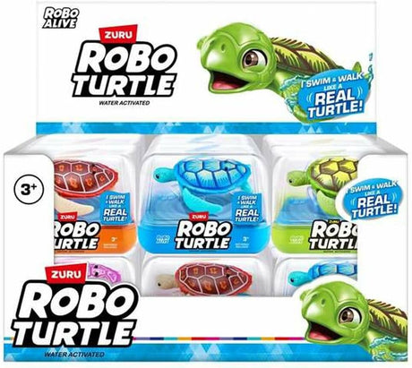 ZURU Robo Alive Water Activated Series 1 Swimming Turtle Cube - 1 PCS- 7192UQ3