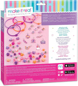 Make It Real DIY Fashion Beaded Bangle Bracelets 7 Bracelets Jewelry Kit - [1329]