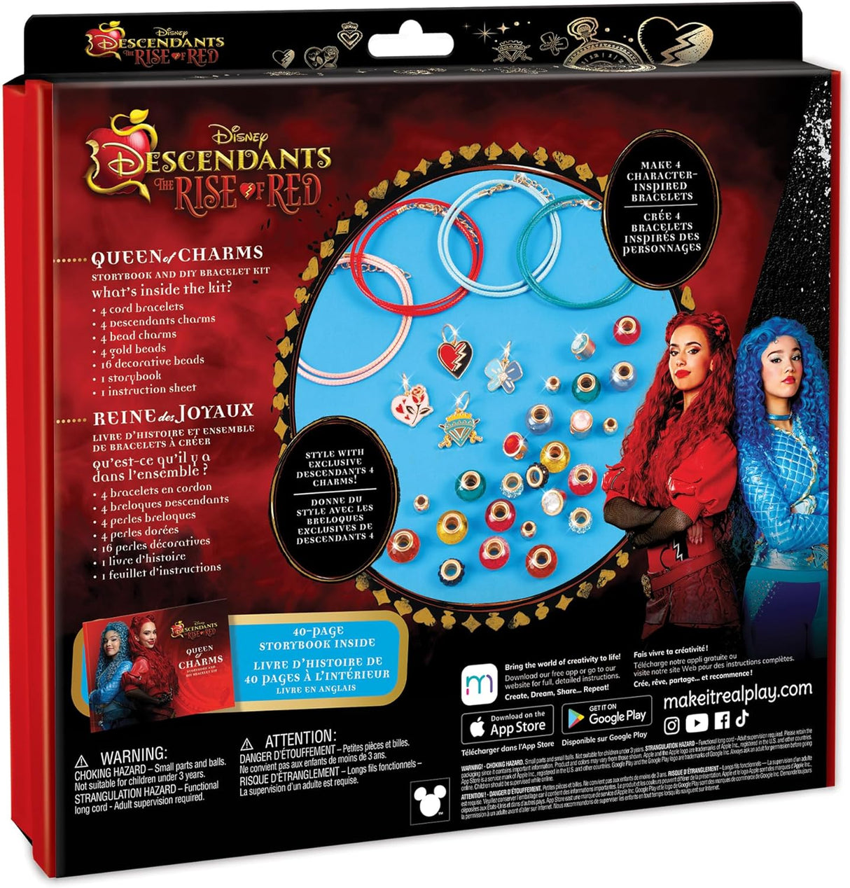 MAKE IT REAL Descendants 4 Rise of Red Queen of Charms 4224