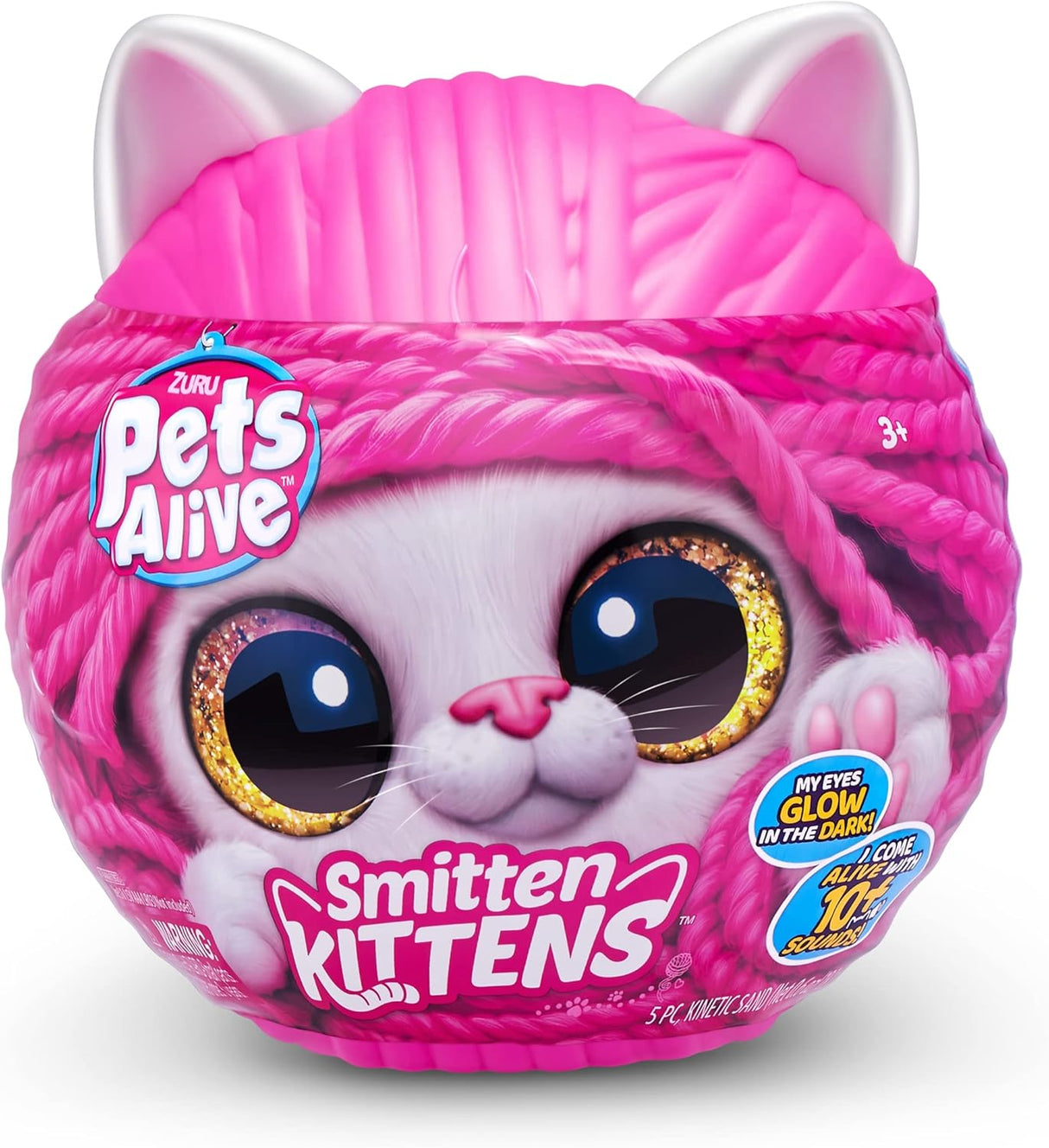 ZURU Pets Alive Smitten Kittens Nurture Play Soft Toy 9541
