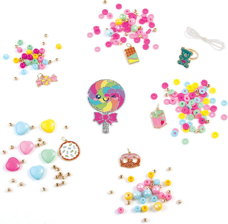 Make It Real Bracelet Snackers DIY Jewelry Vending Machine Make 5 Snack-Themed Charm Bracelets - [1709]