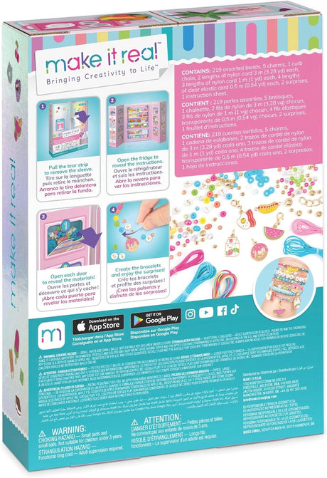 Make It Real: Fridge Frenzy DIY Bracelets - 237pc Jewelry Kit - [1767]