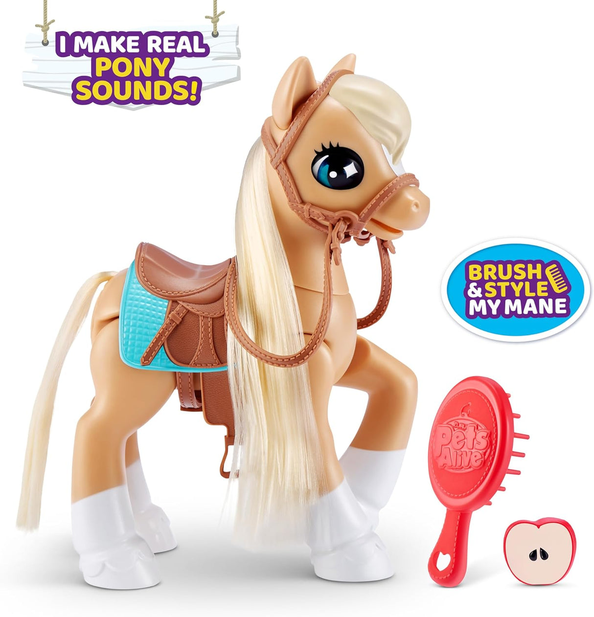 ZURU Pets Alive My Magical Unicorn and Stable Battery Powered Interactive Robotic Toy 9546