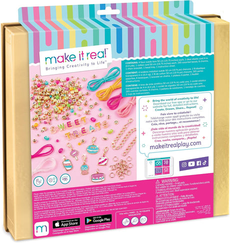 Make It Real Sweet Treats DIY Bracelet Kit - [1728]