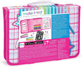 Make It Real: Creative Artist Suitcase Art Set - 50pc Zipper Binder Case- [1765]