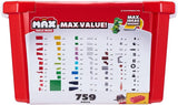 ZURU MAX Build More Building Bricks Value Set (759 Bricks)-1 PCS-8347