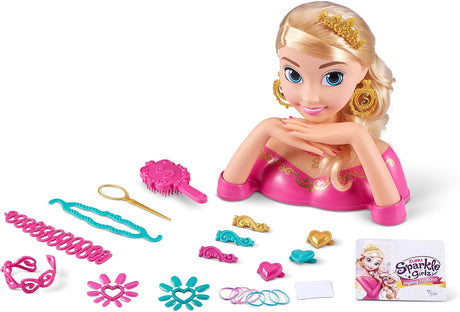 ZURU SPARKLE GIRLZ-STYLING HEADS-WITH NAIL 10025