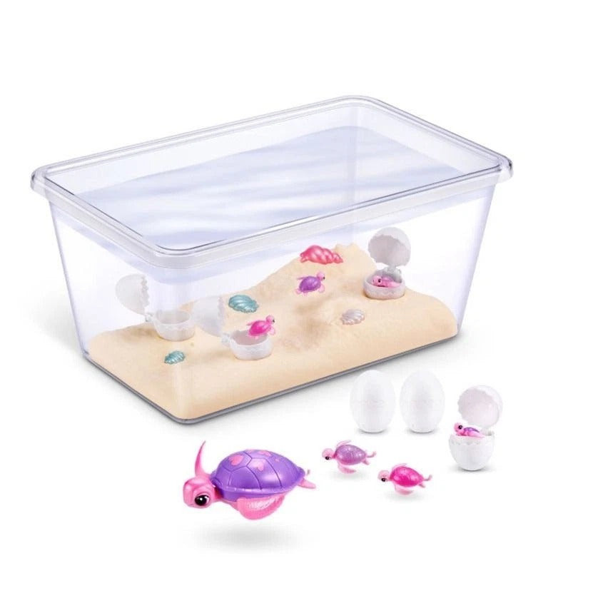 ZURU mama turtle surprise playset-color box 9560