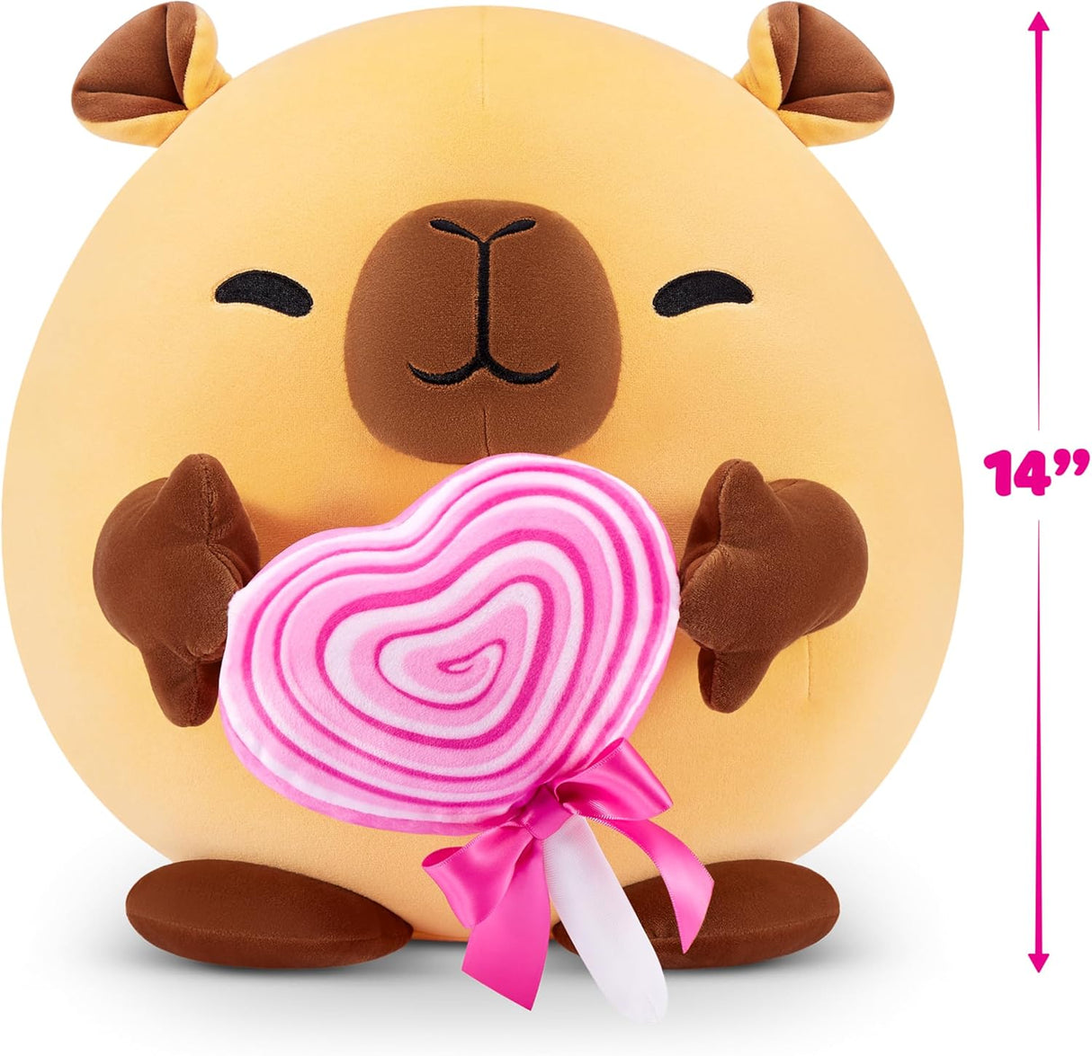 ZURU Snackles 8-inch and 14-inch Plush Valentine's Edition-1 PCS [77674TQ1]