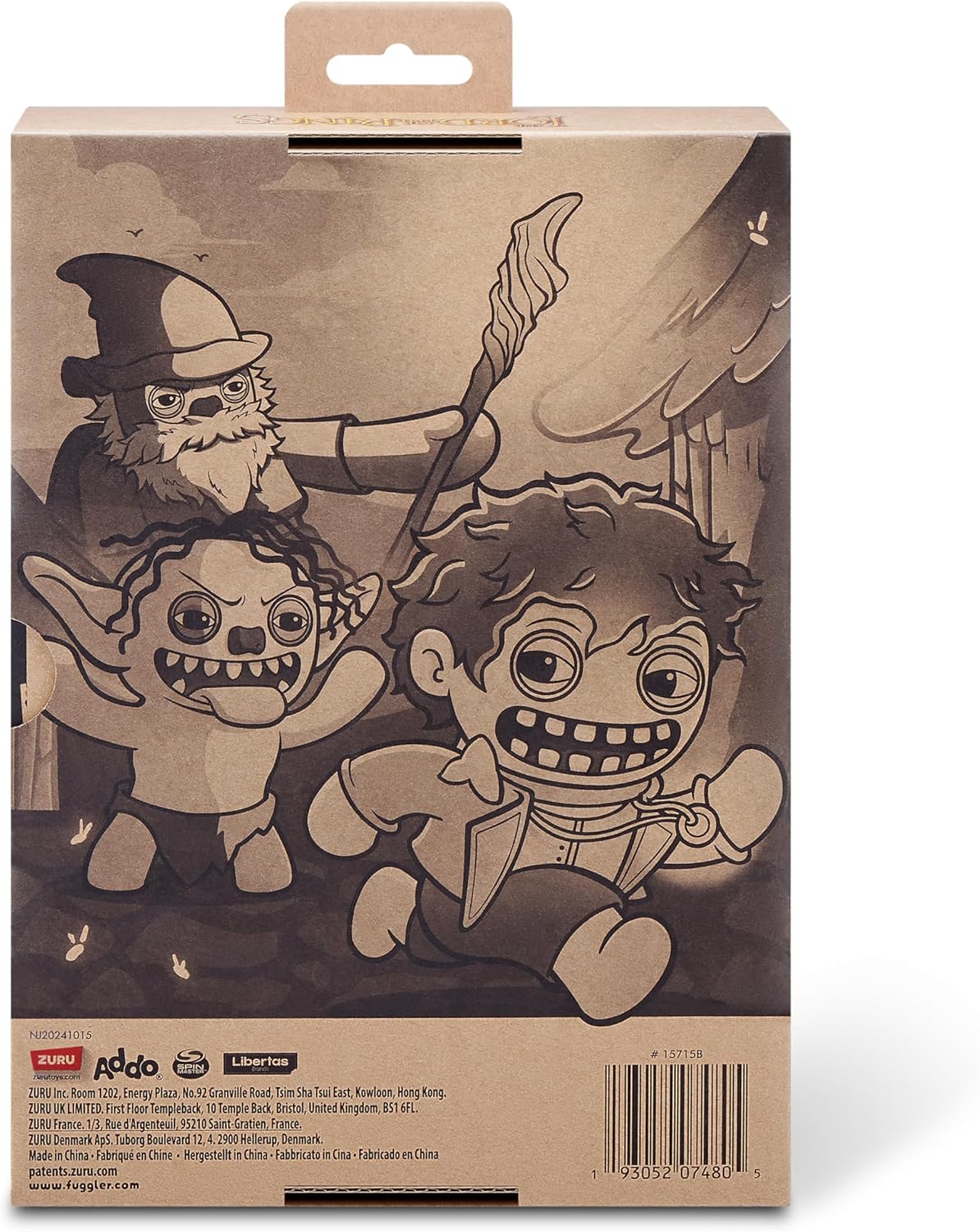 ZURU -FUGGLER-LORD OF THE RINGS 9"-15715