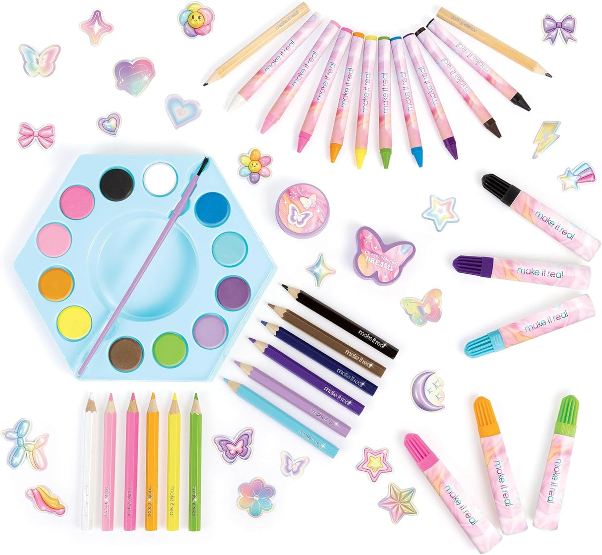 Make It Real Creative Heart Art Set - [1764]