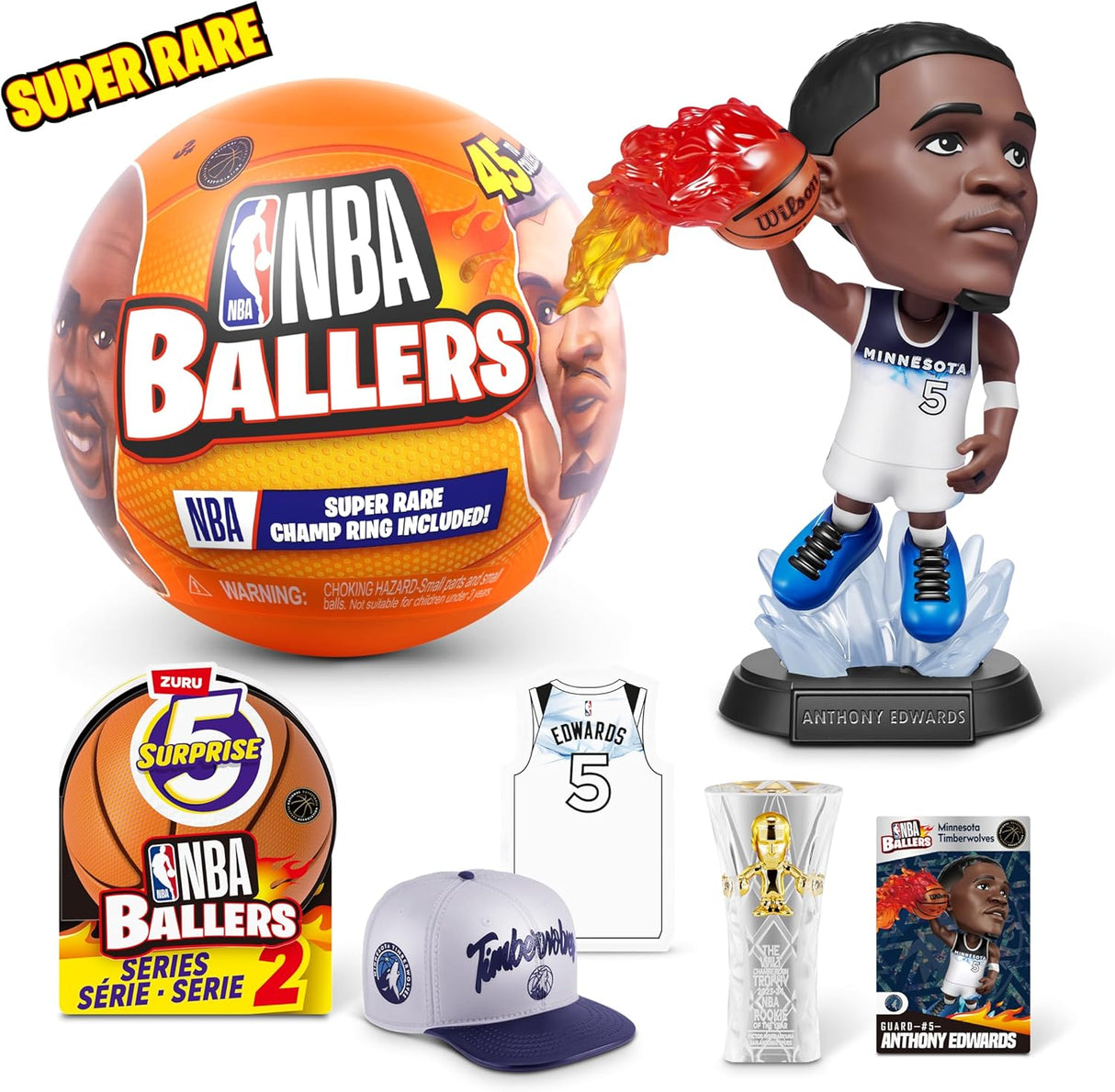 ZURU 5 Surprise NBA Ballers Series 2 Capsule-1 PCS-77678