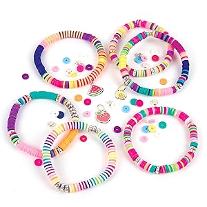 Make It Real Heishi Bead Kit - Vibrant Colors - Creative Beading Set - [1743]