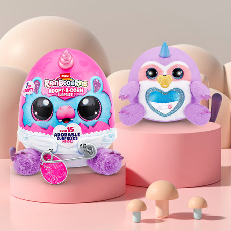 ZURU rainbocorn  adopt a corn surprise  series 1 Collectible Plush 92105
