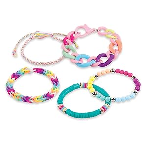 Make it Real 5 in 1 Activity Tower - Jewelry Making Kit with Storage - [1754]