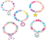 Make It Real: Purr-FECT Wash 'N Bead Bracelets - 141 pcs DIY Jewelry Craft Kit - [1466]