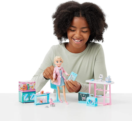 ZURU 10.5" DOLL & PET CLINIC PLAYSET 100184