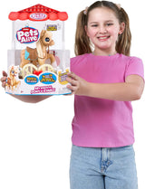 ZURU Pets Alive My Magical Unicorn and Stable Battery Powered Interactive Robotic Toy 9546