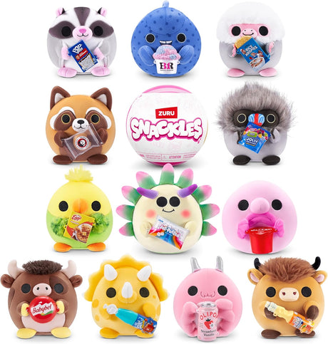 ZURU Snackles Series 3 Capsule 5-inch Plush-1 PCS [77689GQ1]